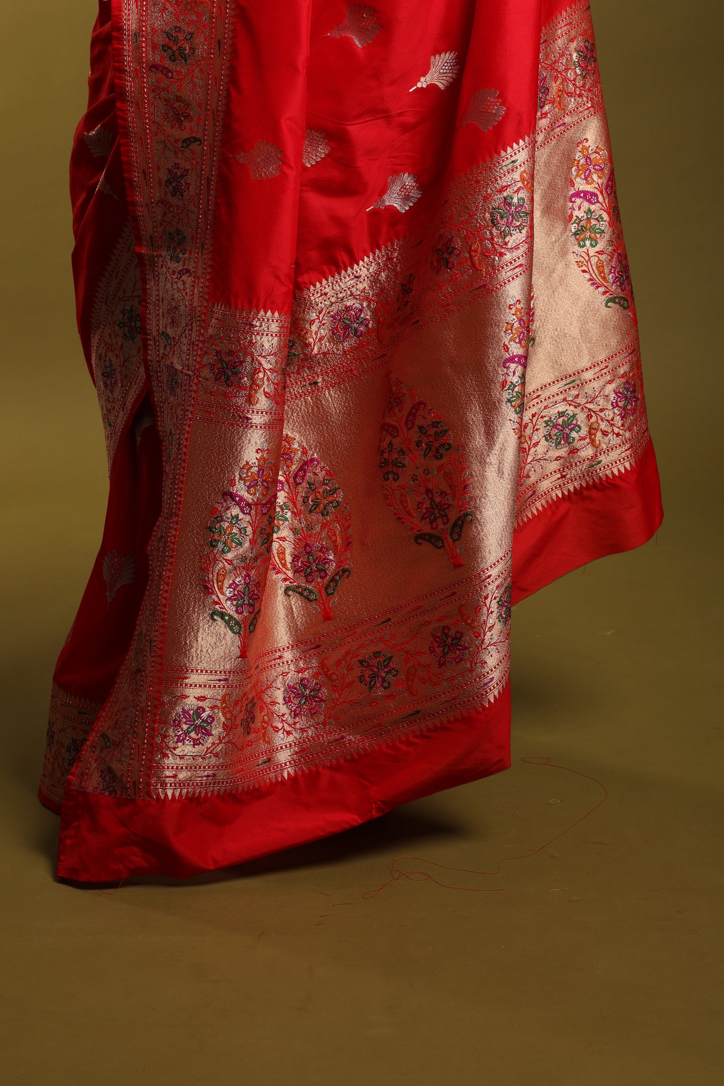 Red Silk Saree